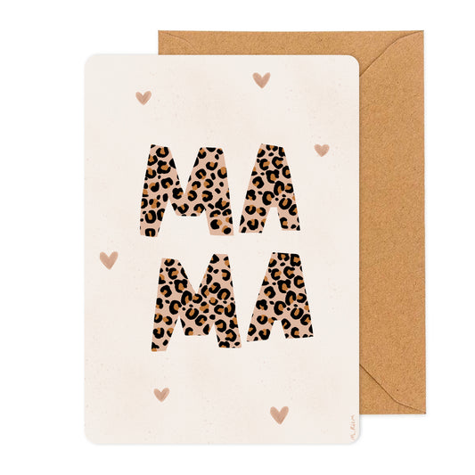 carte A6 illustrée - MAMA