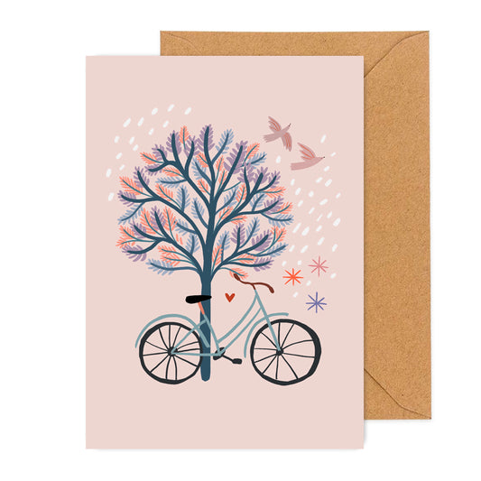 carte A6 illustrée - Spring