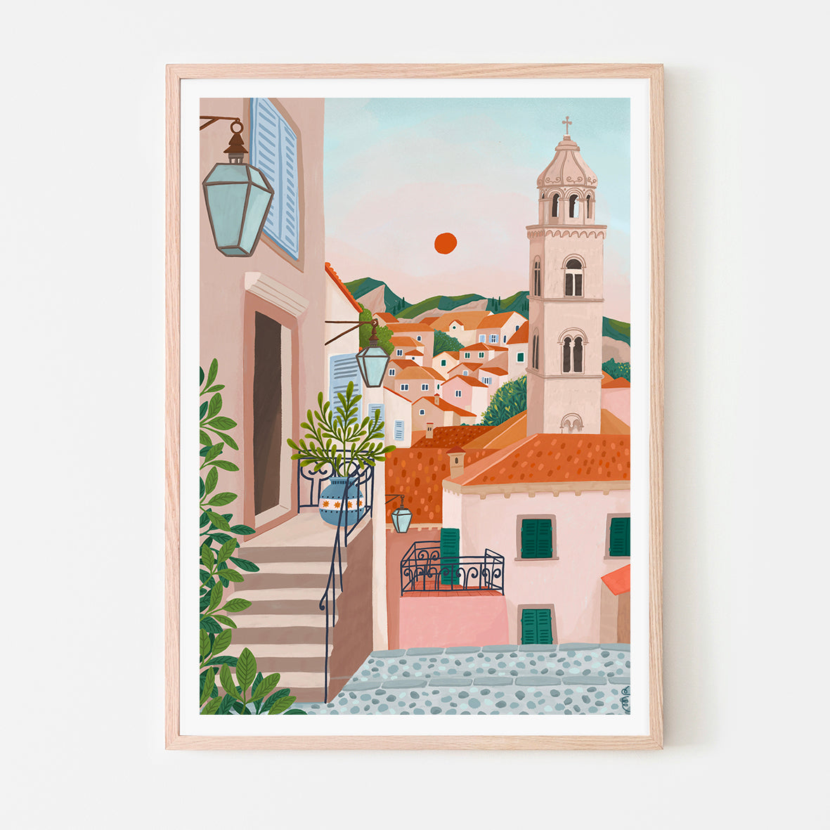 affiche - Dubrovnik - Croatie