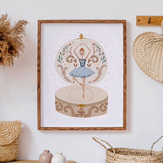 affiche - "La danseuse"