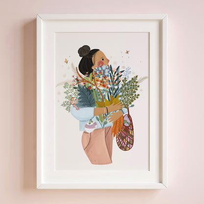 affiche - "la main verte"