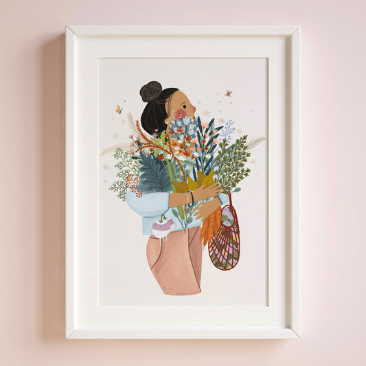 affiche - "la main verte"