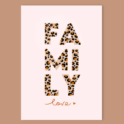 affiche - Family love