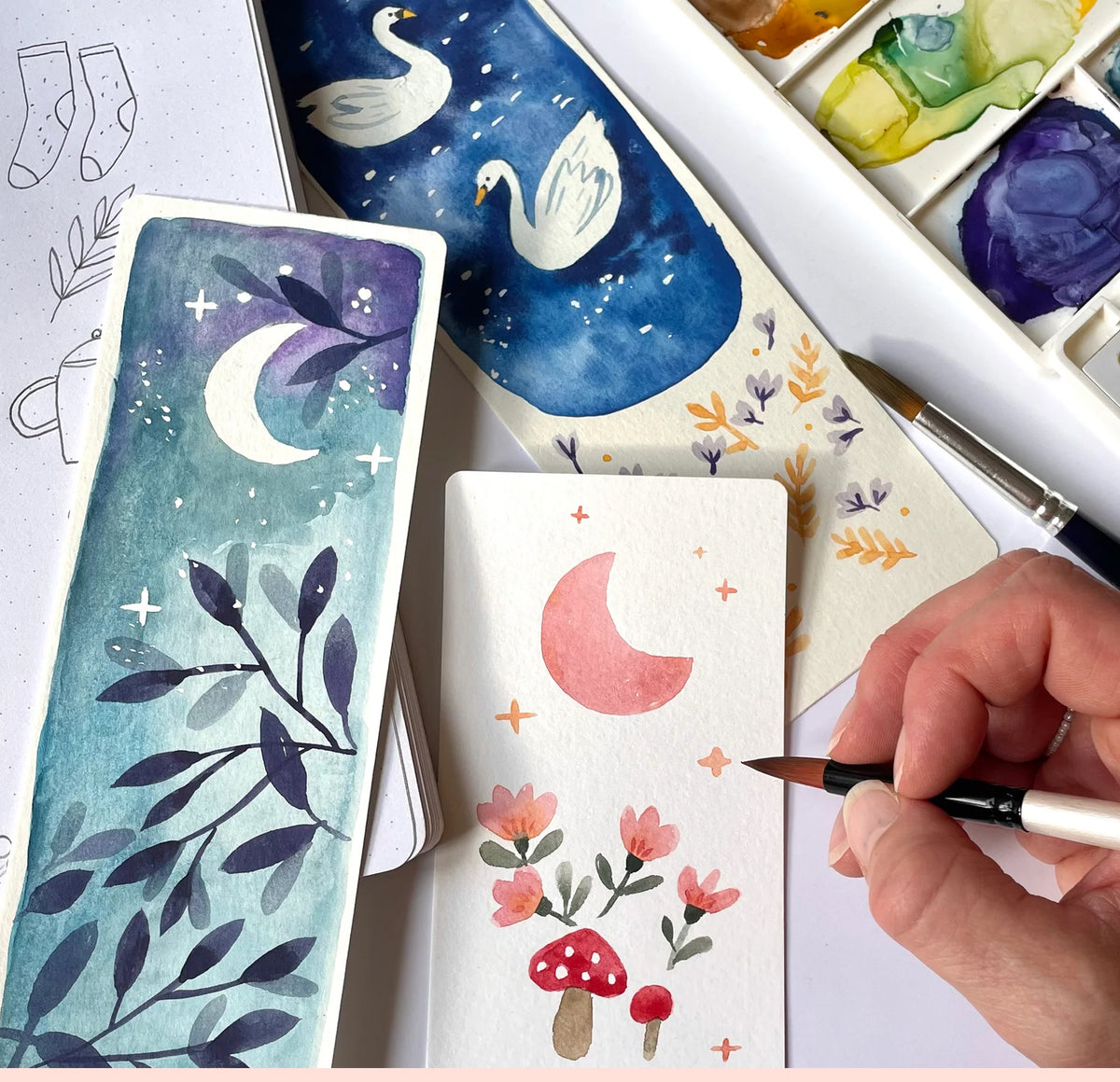 Atelier aquarelle - à La Parenthèse (Lille) 21/11/26