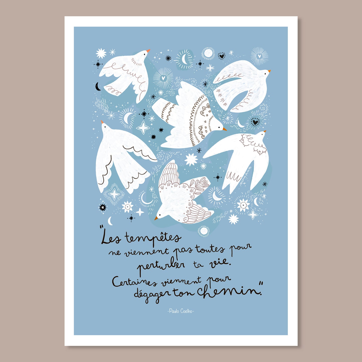 affiche - Les tempêtes