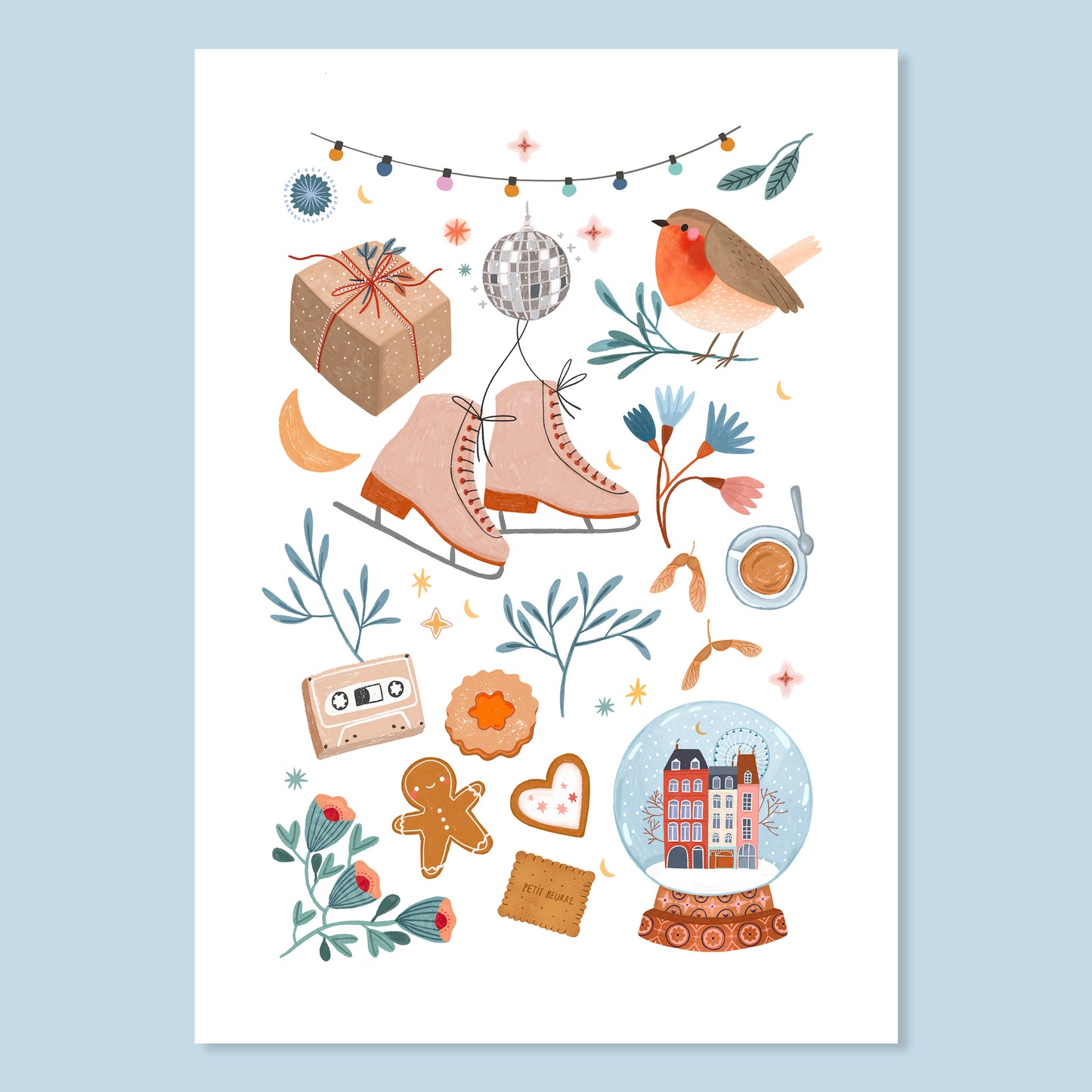 affiche - Doux hiver