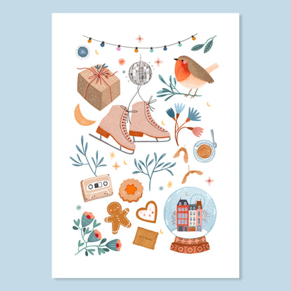 affiche - Doux hiver