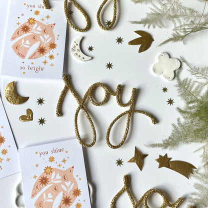 "joy" en tricotin