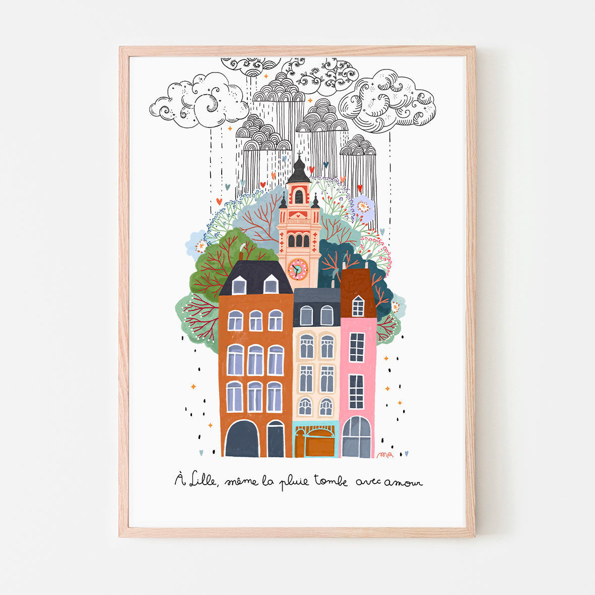 affiche - Lille, la chaleur humaine