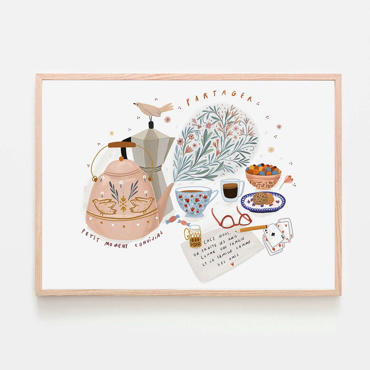 affiche - "partager"