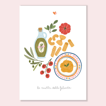 affiche - la ricetta della felicità