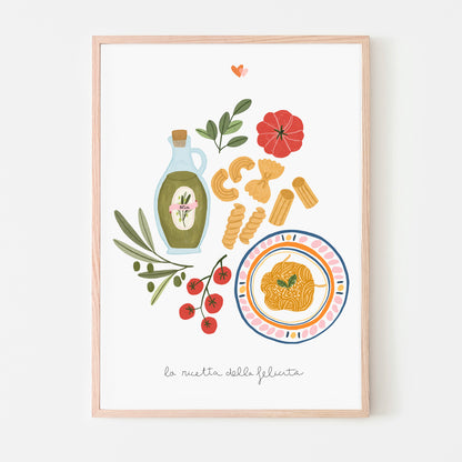 affiche - la ricetta della felicità