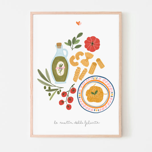 affiche - la ricetta della felicità