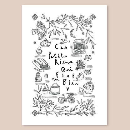 affiche - Ces petits riens qui font du bien