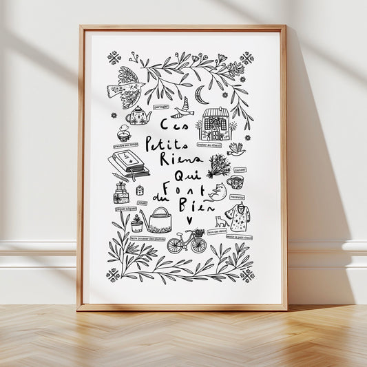 affiche - Ces petits riens qui font du bien