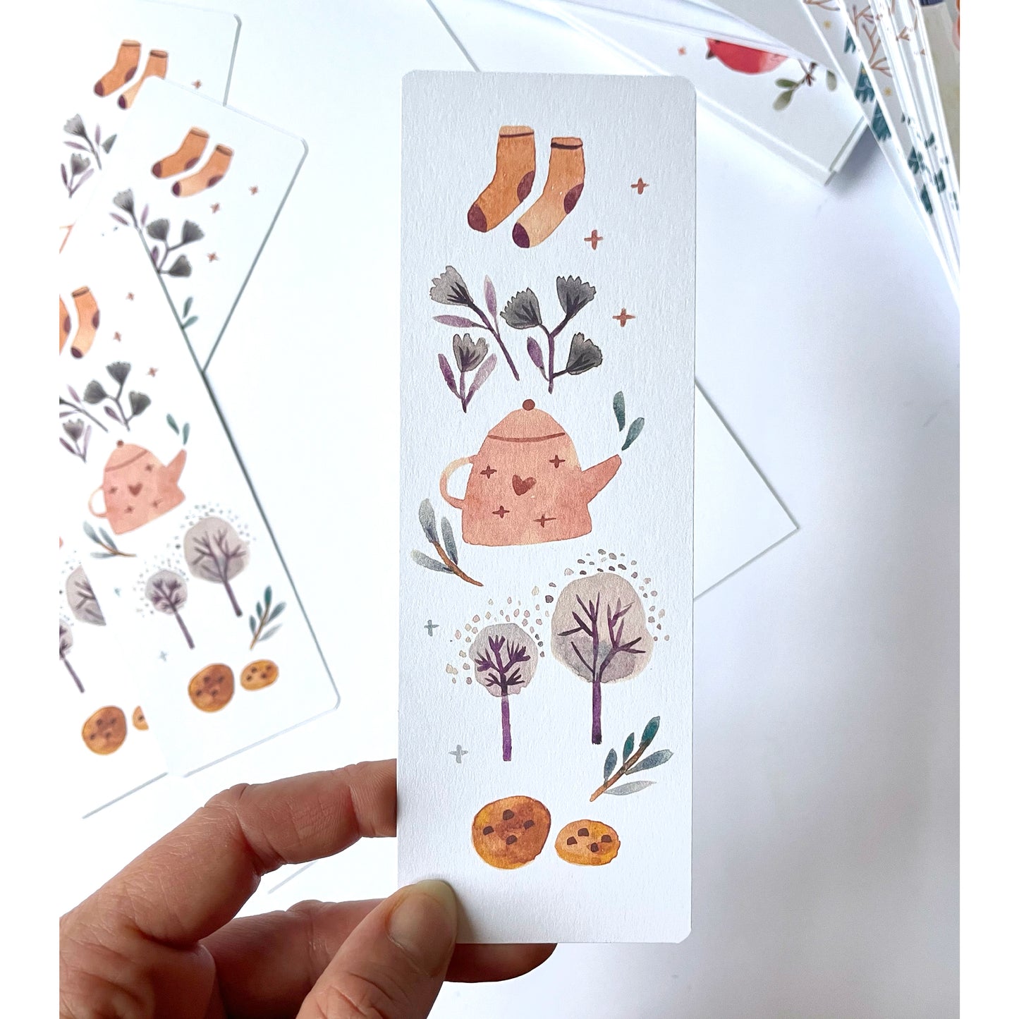 marque-page - douceur d'hiver