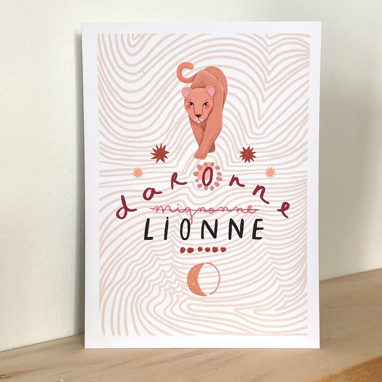 affiche - Daronne Lionne - wild