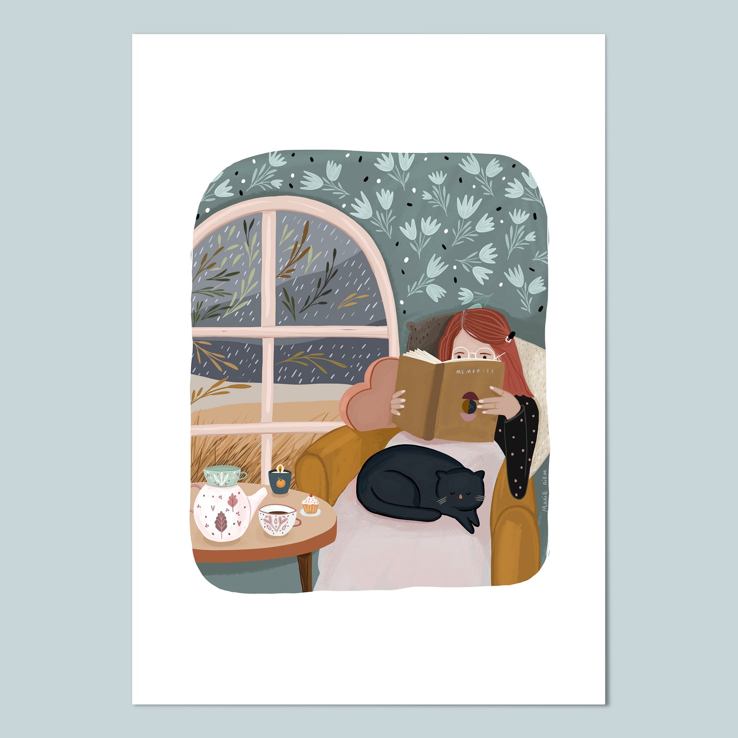 affiche - "rester au chaud"