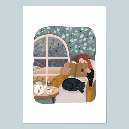 affiche - "rester au chaud"