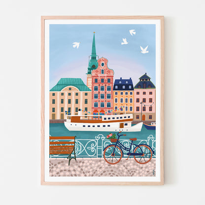 affiche - Stockholm - Suède